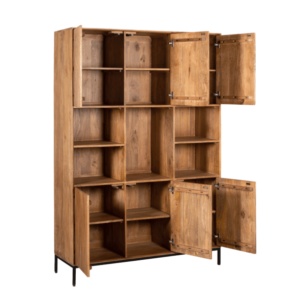 Vakkenkast Madison XL Natuurlijk | 135 cm - Afbeelding 5