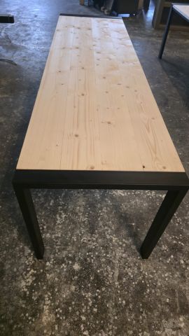 OUTLET! Tafel industrieel Duuk - Afbeelding 3