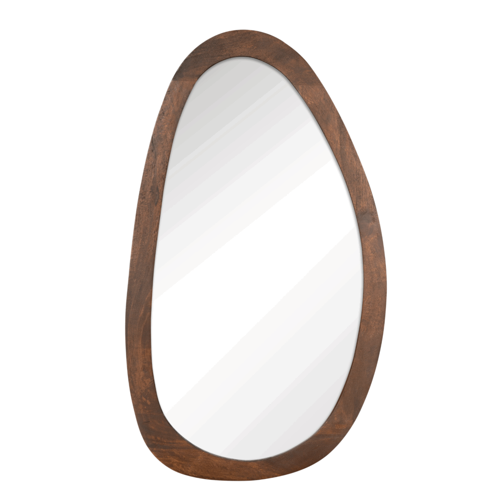 Spiegel Lou | 70 cm | Bruin - Afbeelding 2