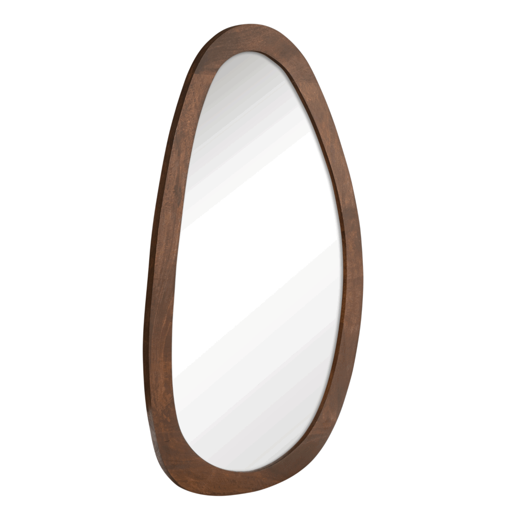 Spiegel Lou | 70 cm | Bruin - Afbeelding 3