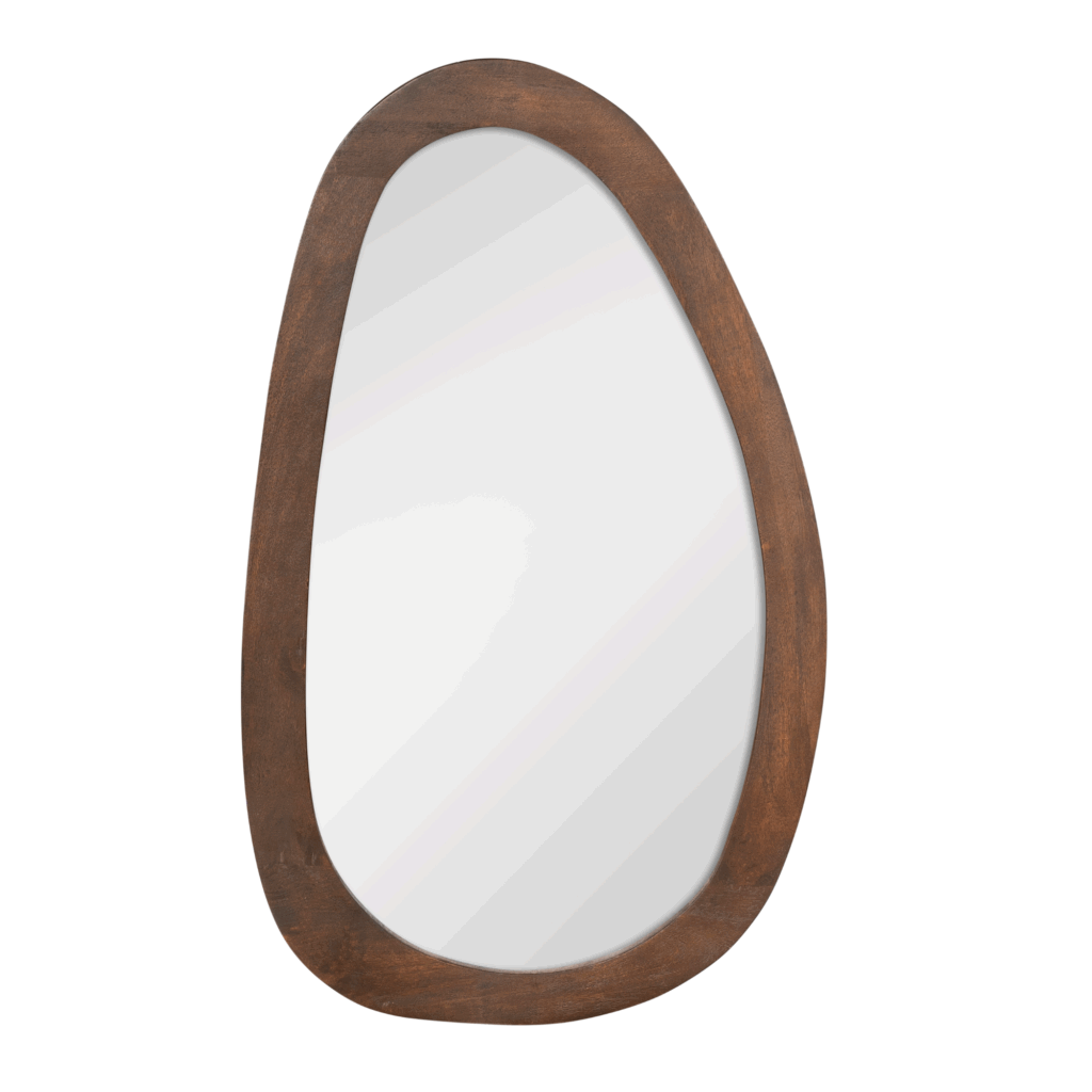 Spiegel Lou | 60 cm | Bruin - Afbeelding 2