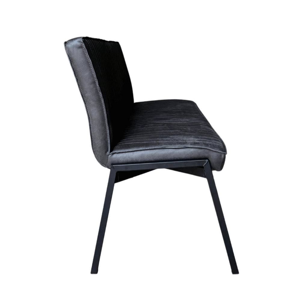 Eetkamerbank Tivoli Bull | 155 cm | Antraciet - Afbeelding 9