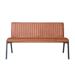 Eetkamerbank Tivoli Bull | 155 cm | Cognac