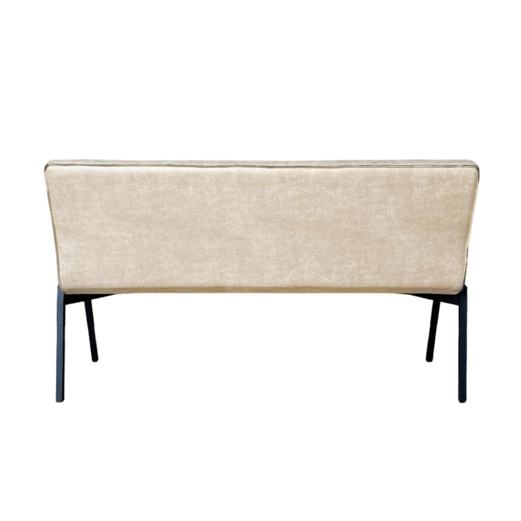Eetkamerbank Tivoli Bull | 155 cm | Beige - Afbeelding 6