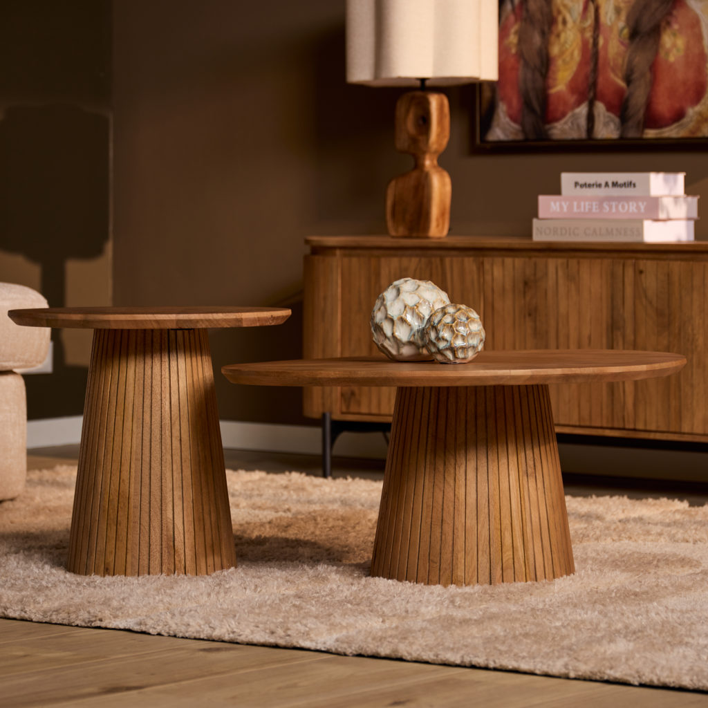 Salontafel | Solana | 50 cm | Naturel - Afbeelding 3