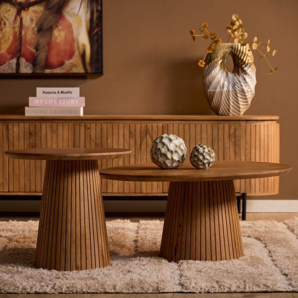 Salontafel | Solana | 50 cm | Naturel - Afbeelding 4