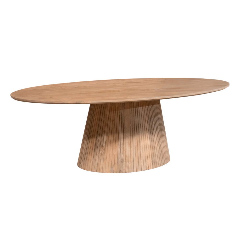 Eettafel Solana | 210 cm | Naturel | Ovaal - Afbeelding 2