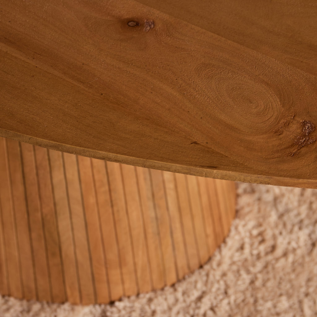 Eettafel Solana | 240 cm | Naturel | Ovaal - Afbeelding 4