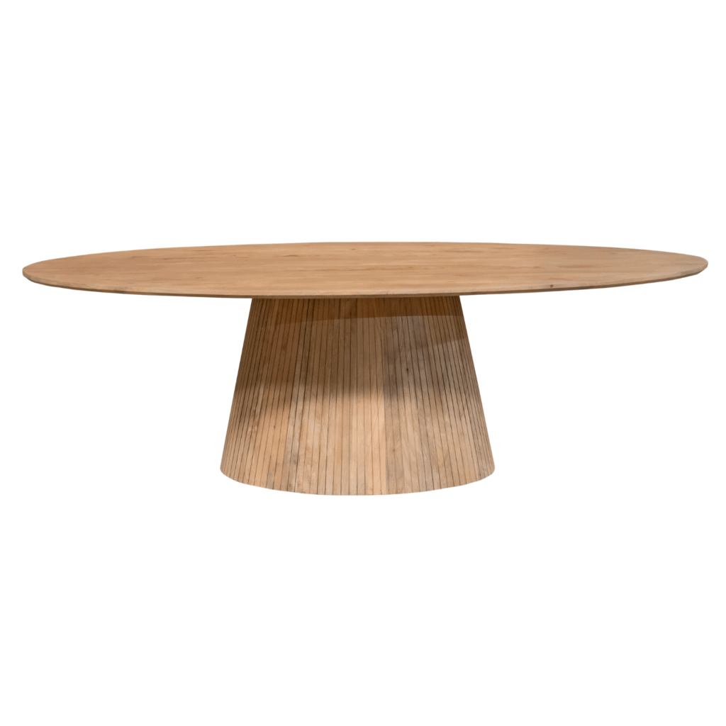 Eettafel Solana | 240 cm | Naturel | Ovaal - Afbeelding 7