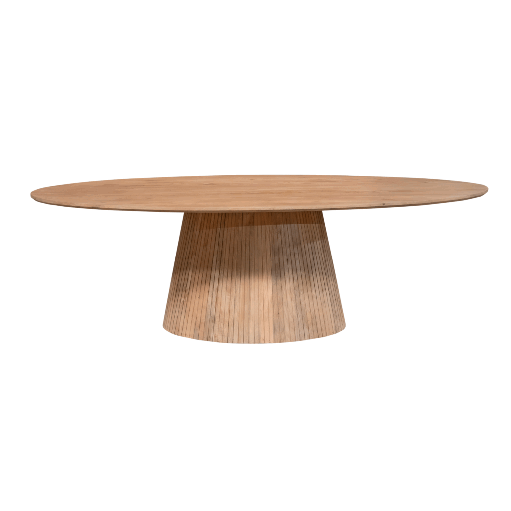 Eettafel Solana | 240 cm | Naturel | Ovaal - Afbeelding 10