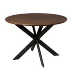 Eiken eettafel Ferris | Rond 150 cm | Bruin