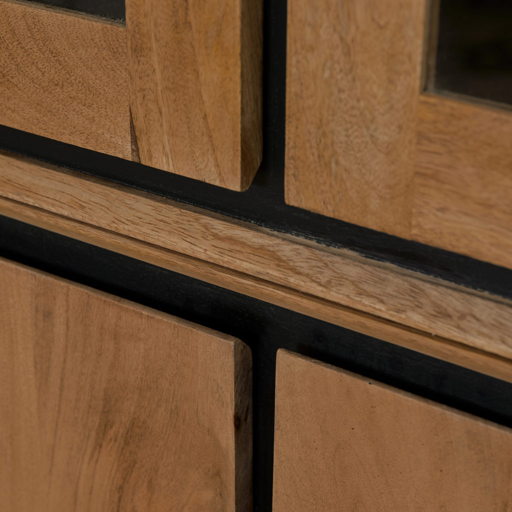 Vitrinekast RichWood | 160 cm - Afbeelding 3