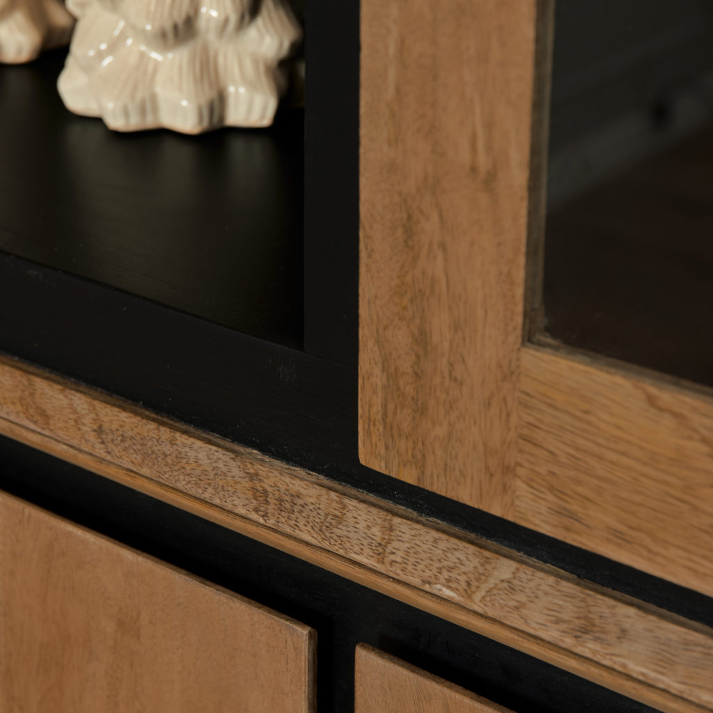 Vitrinekast RichWood | 160 cm - Afbeelding 4