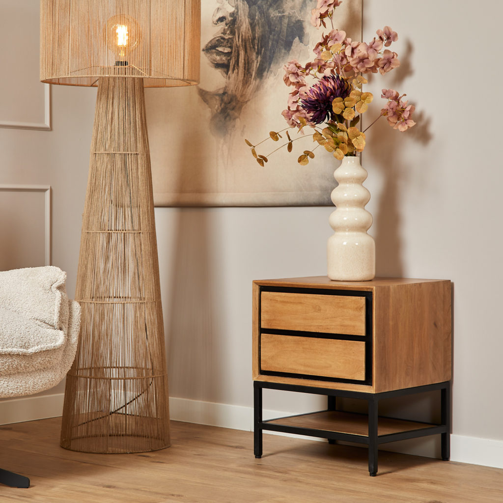 Nachtkastje RichWood | 45 cm - Afbeelding 5