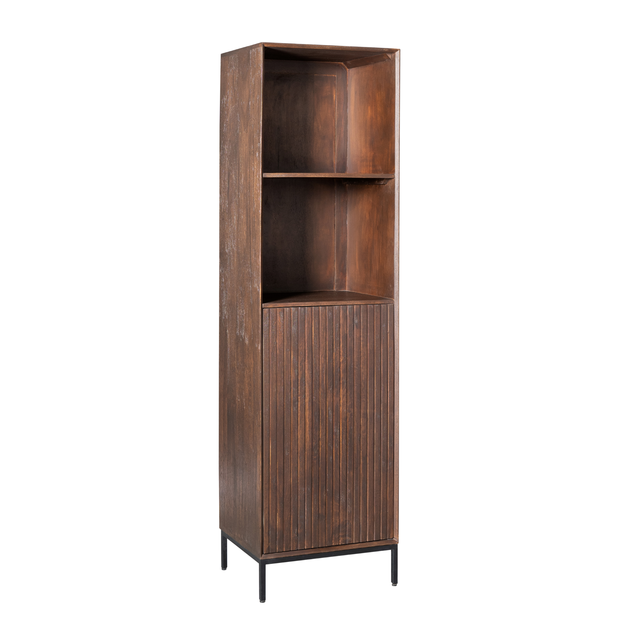 Het Steigerhouthuis Boekenkast Madison Bruin | 55 cm