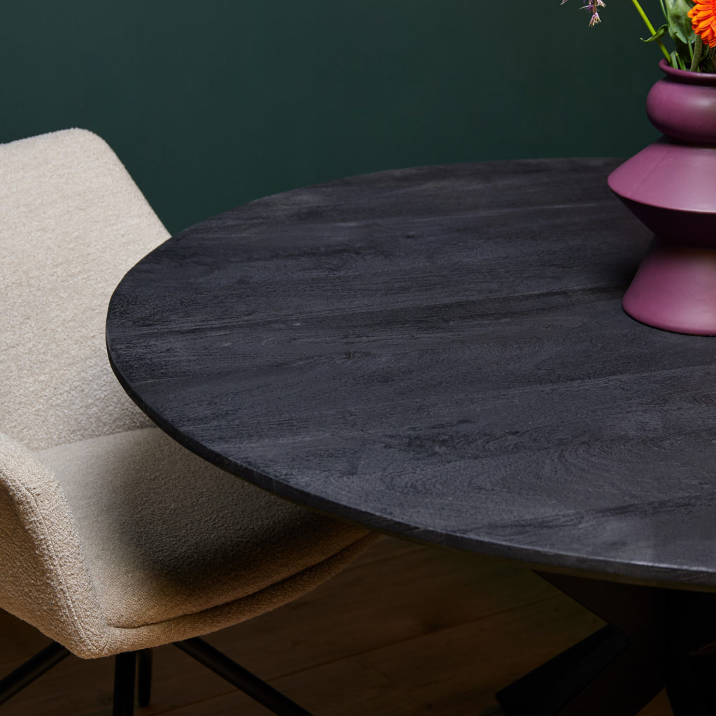 Eettafel New York | Rond | 130 cm - Afbeelding 2