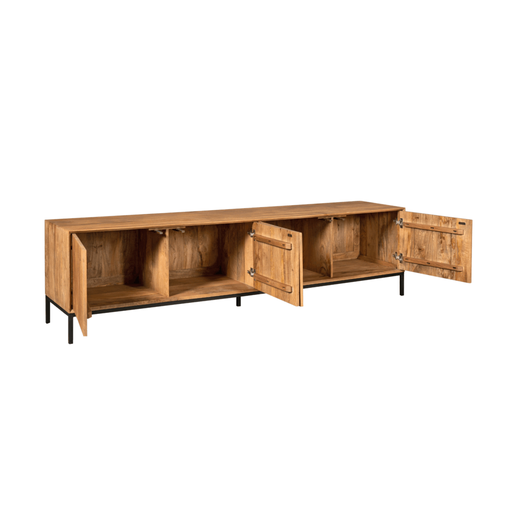 Tv-meubel Madison Natural | 210 cm - Afbeelding 5