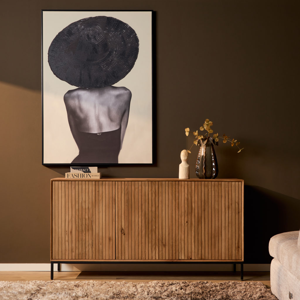 Dressoir Madison Natuurlijk | 165 cm - Afbeelding 2