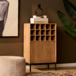 Wijnkast Madison Natuurlijk | 55 cm