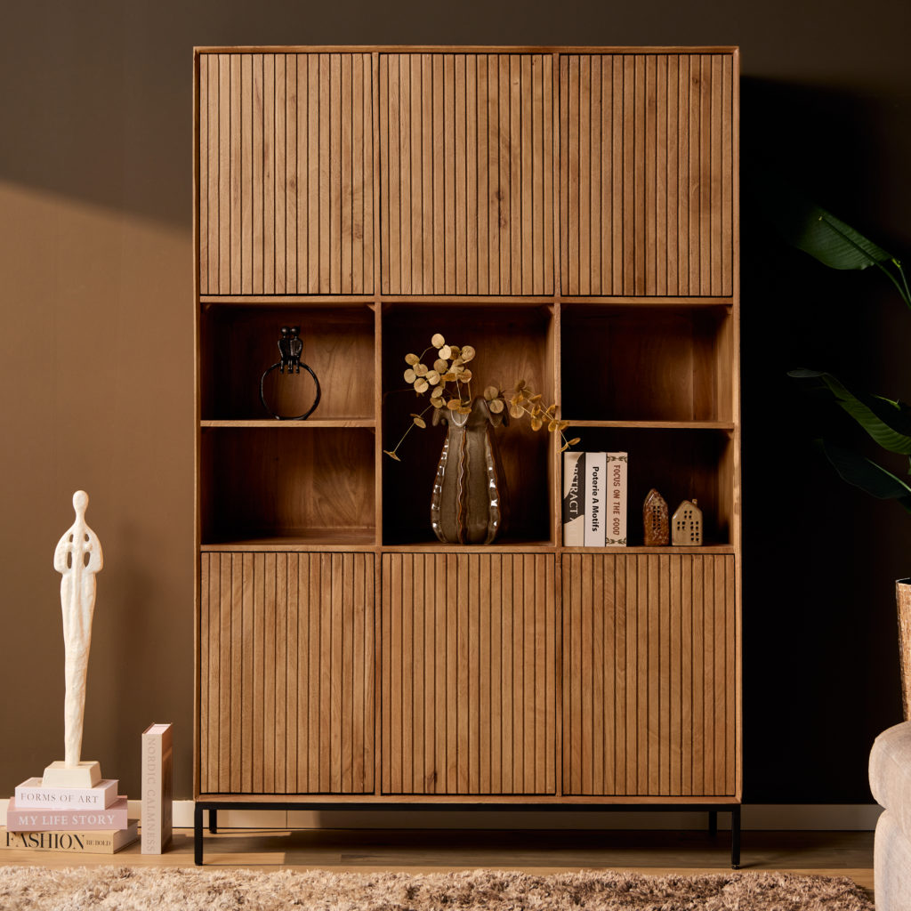 Vakkenkast Madison XL Natuurlijk | 135 cm - Afbeelding 2