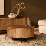 Salontafel Madison Natuurlijk | 80 cm | Rond