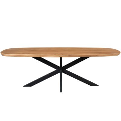 Eettafel Madison Naturel | 280 cm | Deens ovaal