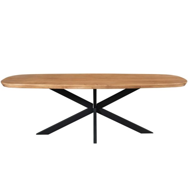 Eettafel Madison Naturel | 280 cm | Deens ovaal - Afbeelding 2