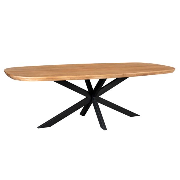 Eettafel Madison Naturel | 280 cm | Deens ovaal - Afbeelding 3