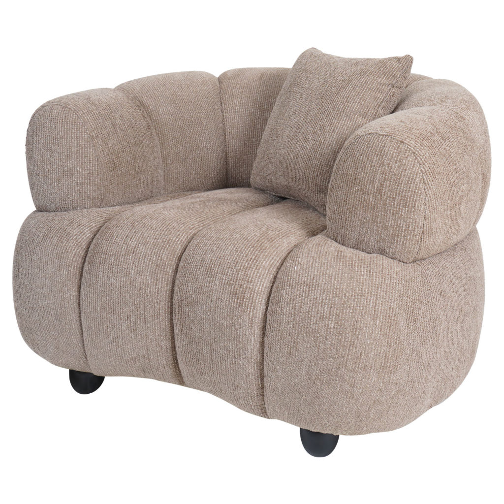 Fauteuil Rocco Bruin - Afbeelding 3