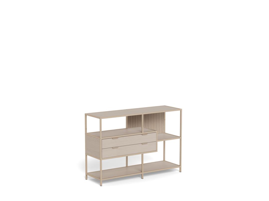 Het Steigerhouthuis Seaford boekenkast