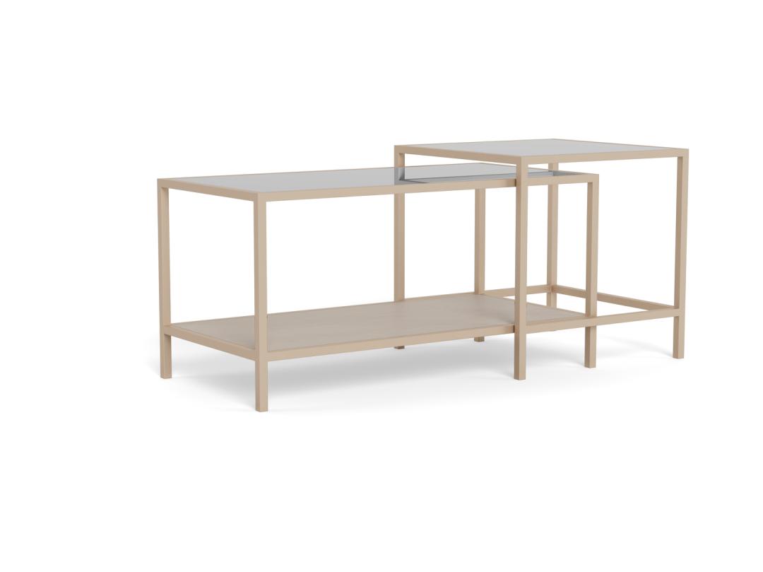 Het Steigerhouthuis Seaford salontafel set