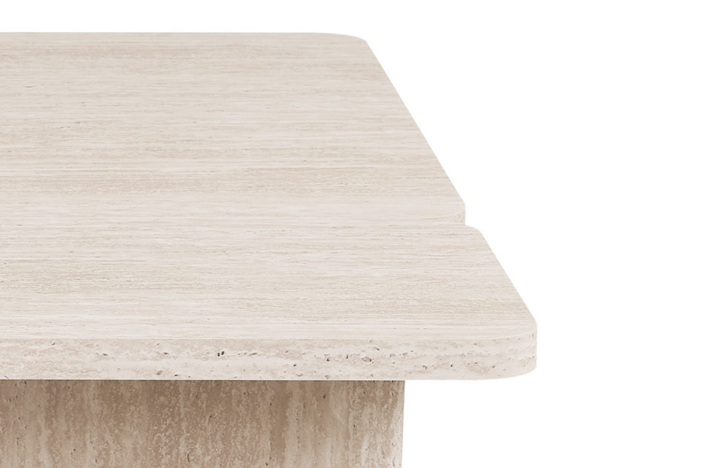 NIEUW - Salontafel 'Arallo' Decor Travertin Beige - Afbeelding 9
