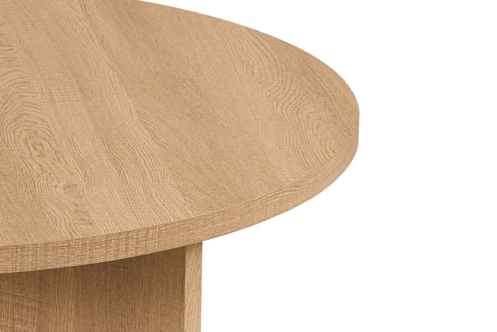 NIEUW - Salontafel 'Drasir' Rond Decor Eik Naturel - Afbeelding 6