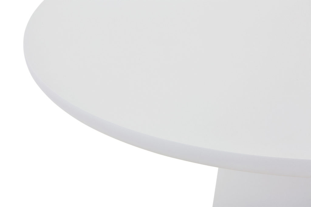 NIEUW - Tafel 'Tavira' 120 cm Rond Cement Ecru - Afbeelding 7