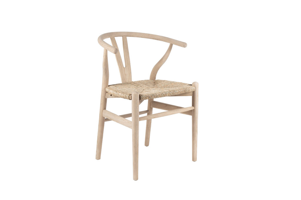 NIEUW - Stoel 'Bart' van iepenhout met gevlochten zitting - Afbeelding 5