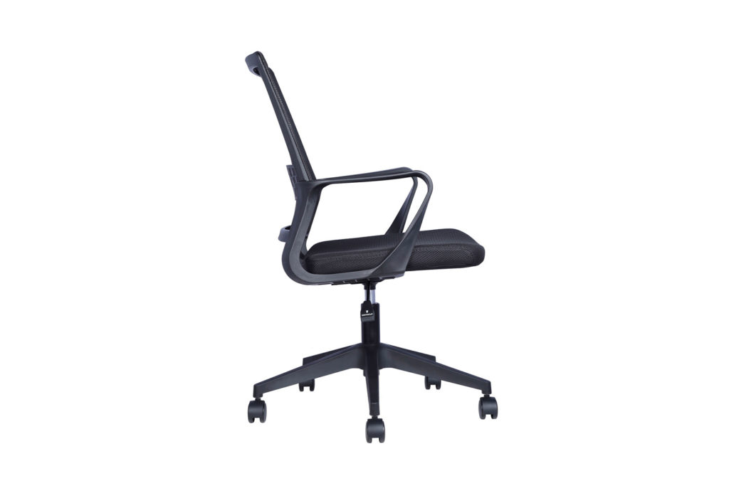NIEUW - Bureaustoel 'Dylan' Mesh Zwart - Afbeelding 4