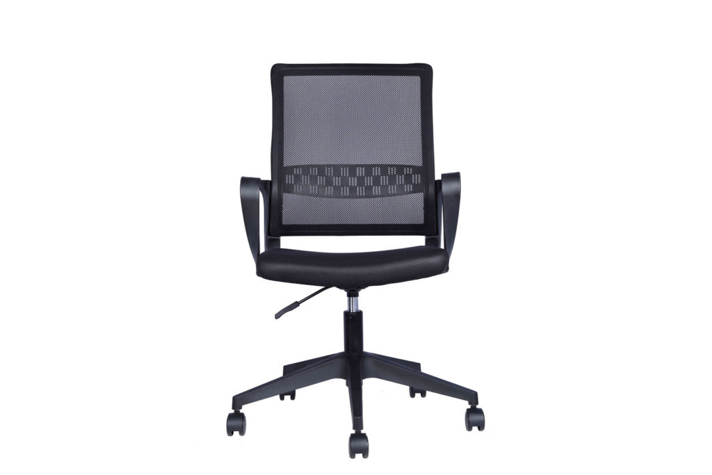 NIEUW - Bureaustoel 'Dylan' Mesh Zwart - Afbeelding 5