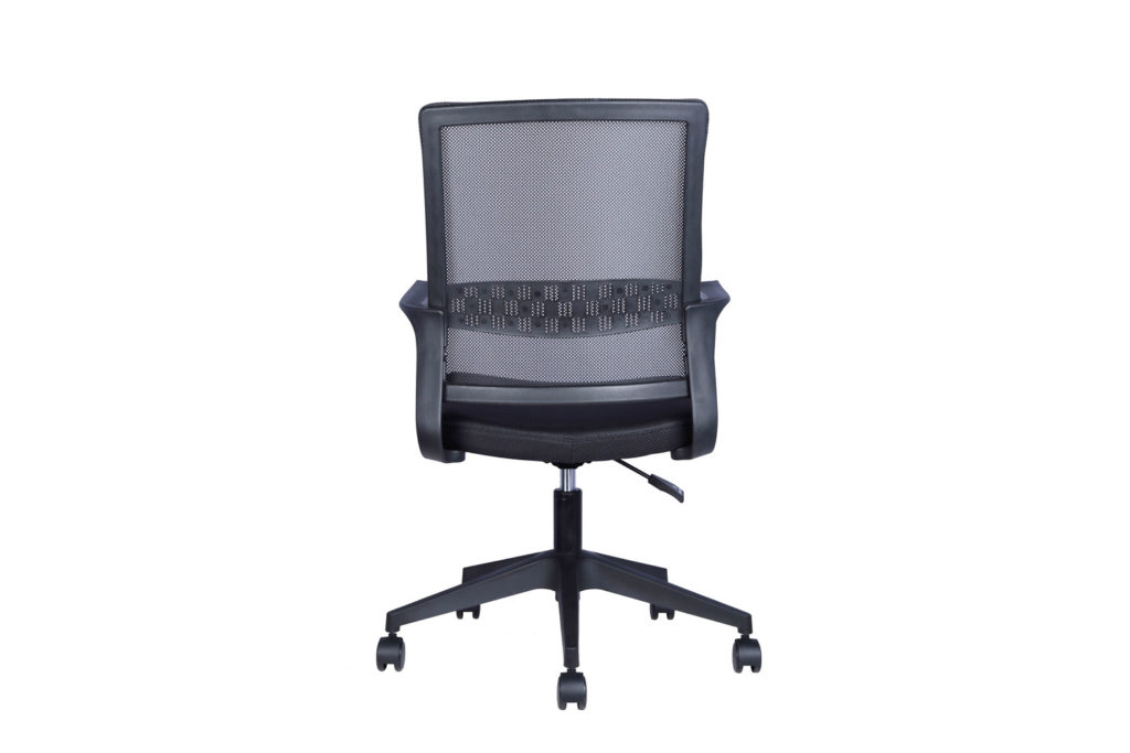 NIEUW - Bureaustoel 'Dylan' Mesh Zwart - Afbeelding 6