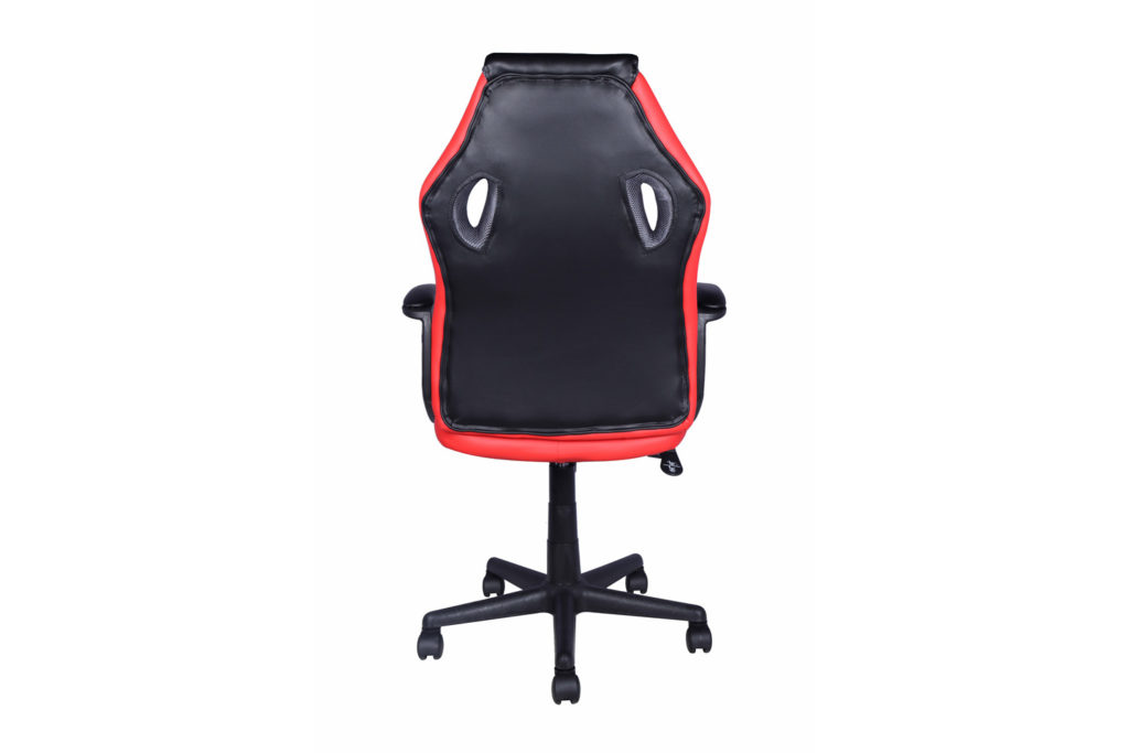 NIEUW - Gamingstoel 'Tiger' PU Zwart/Rood/Grijs - Afbeelding 6