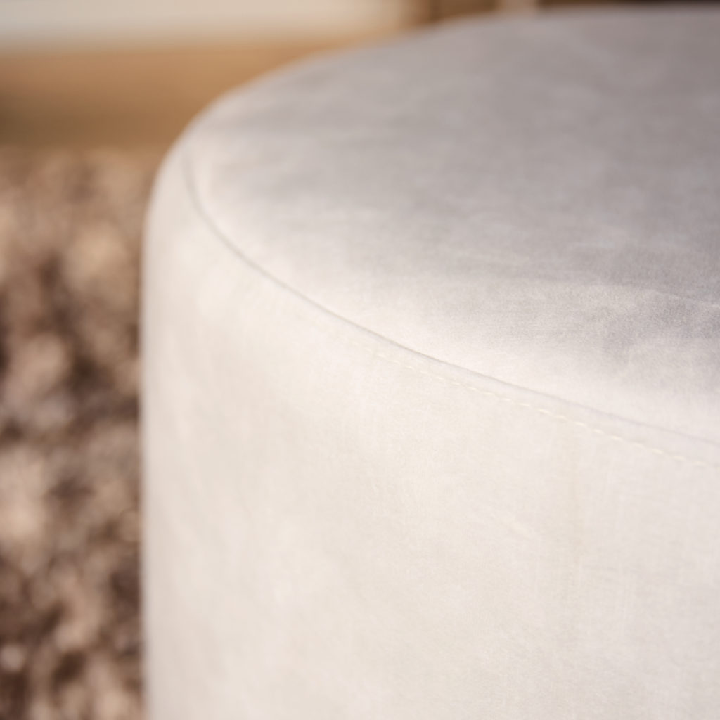 Mijn Sofa Hocker | Rond | 60 cm | Adore 102 | Crème - Afbeelding 2
