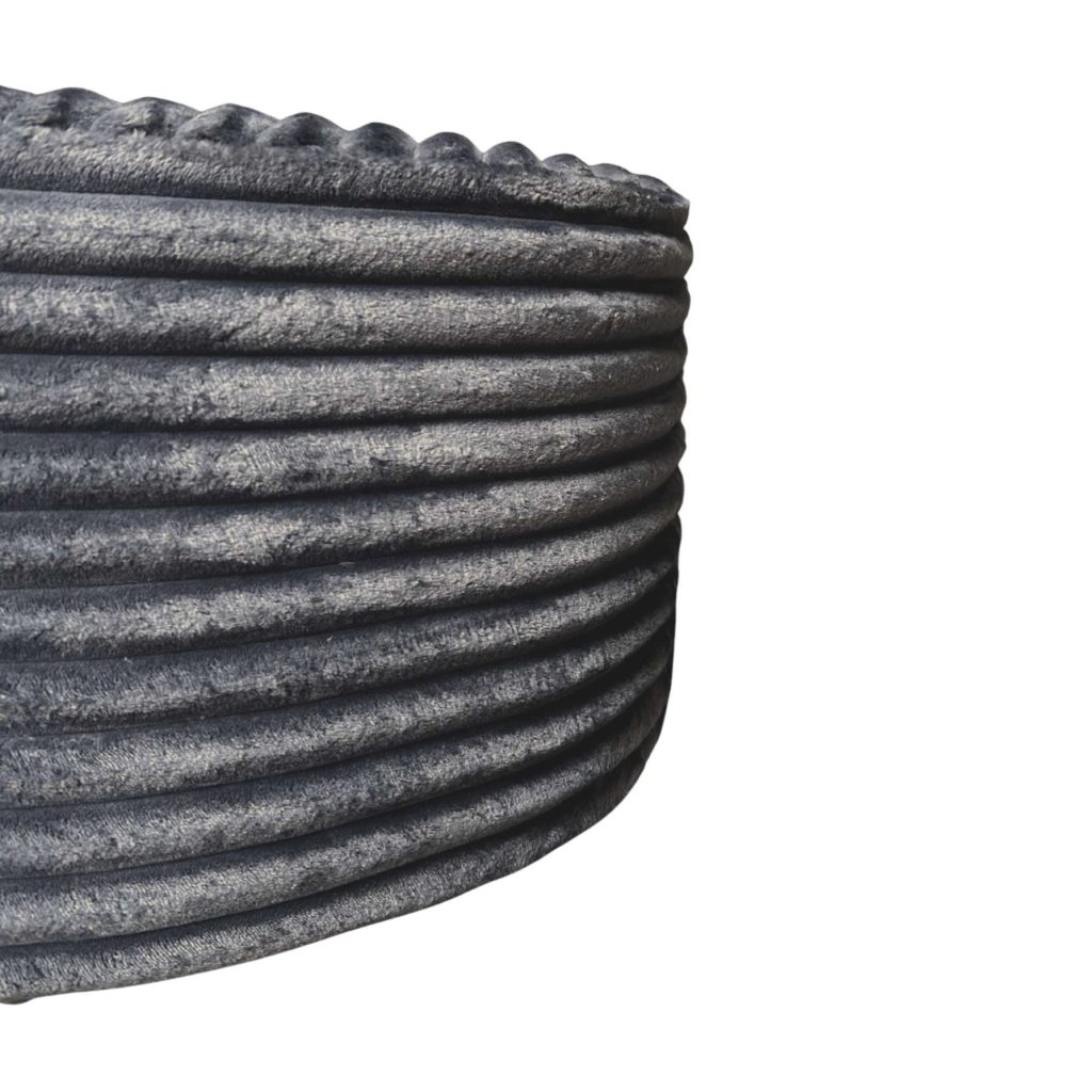 Mijn Sofa Hocker | Rond | 60 cm | Tilia 85 | Antraciet - Afbeelding 5