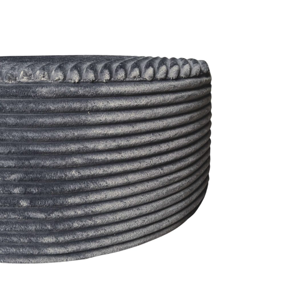 Mijn Sofa Hocker | Rond | 80 cm | Tilia 85 | Antraciet - Afbeelding 5