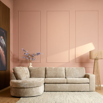 MijnSofa Alma | Divan Links + 2,5 zits | Beige