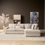 MijnSofa Jesse | 2,5-zits + Ottomane Rechts | Beige