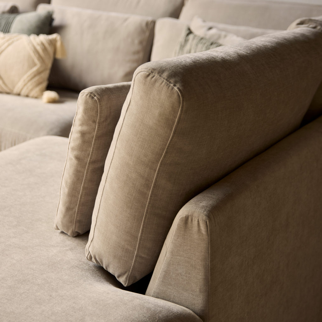 MijnSofa Jesse | 2,5-zits + Ottomane Rechts | Beige - Afbeelding 7