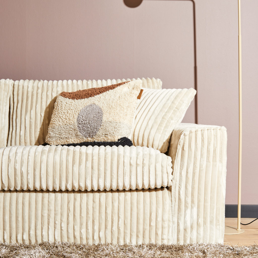 MijnSofa Teddy | Divan Links + 2,5 zits | Beige - Afbeelding 7