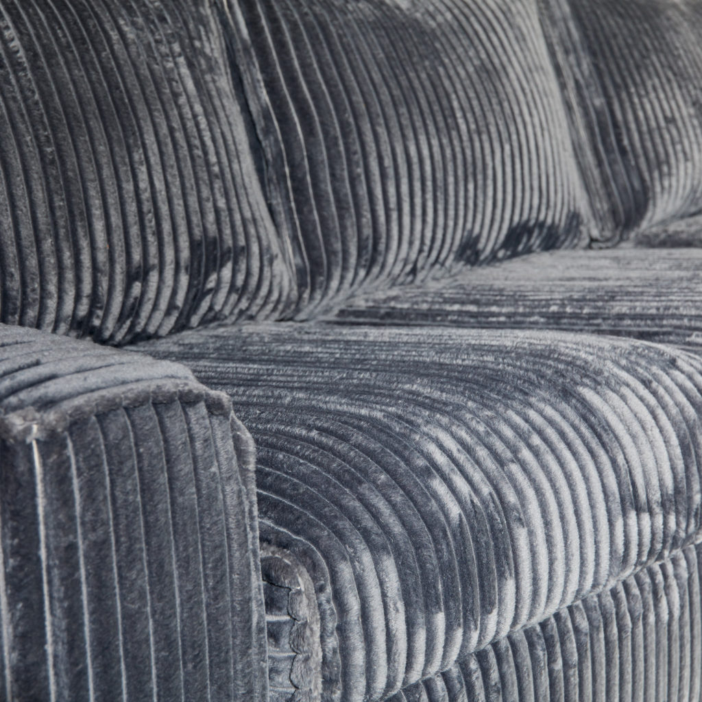 MijnSofa Teddy | Divan Links + 2,5 zits | Antraciet - Afbeelding 4