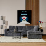 MijnSofa Teddy | 2,5-zits + Divan Rechts | Antraciet