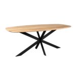 Eiken eettafel Ferris | Deens Ovaal 180 cm | Naturel