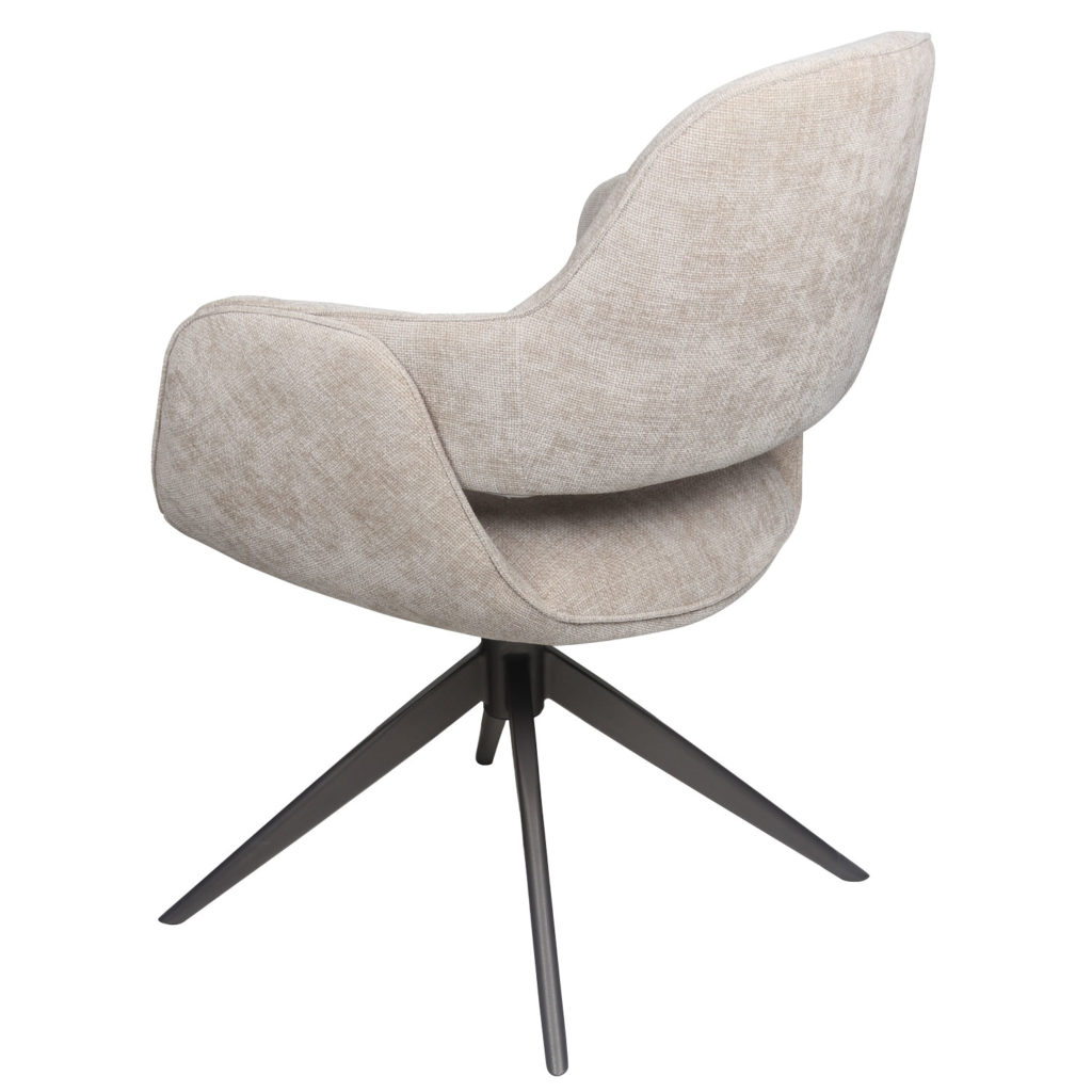 Eetkamerstoel Jill - Beige 120 - Afbeelding 4